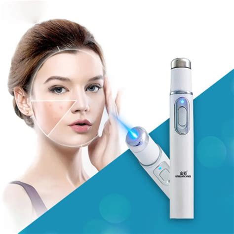 KD 7910 Acne Laser Pen Portable Wrinkle Removal Machine Durable Soft Scar Removal Device Blue ...