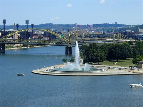 The Point at Three Rivers in Pittsburgh Pa Editorial Stock Image ...