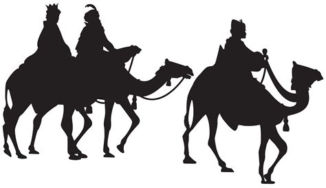 Three Kings Silhouette PNG Clip Art Image | Gallery Yopriceville - High ...