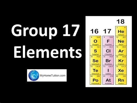 Periodic Table Group 7 Properties | Brokeasshome.com