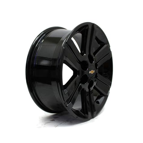 18" CHEVY TRAVERSE 2013 2014 2015 2016 2017 BLACK WHEELS OEM 5572 (4) – San Fernando Tires and ...