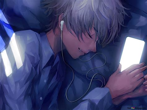 971 Anime Boy Music Wallpaper Hd Picture - MyWeb