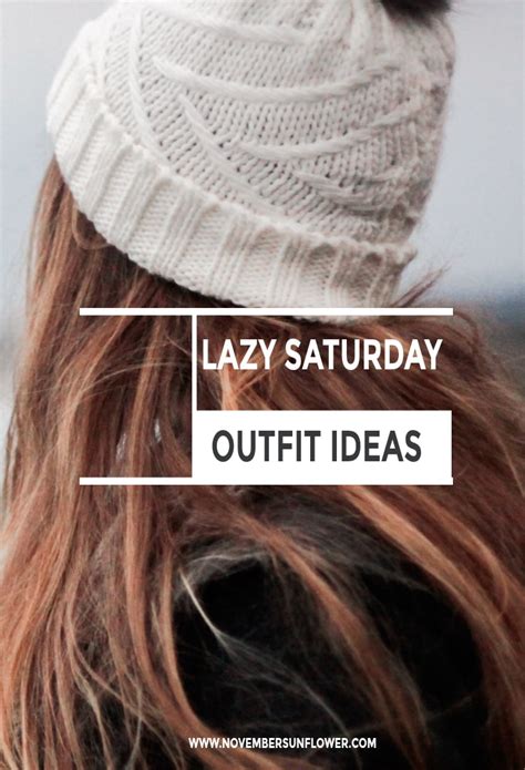 Perfect lazy Saturday outfit ideas with guest writer Lindsey