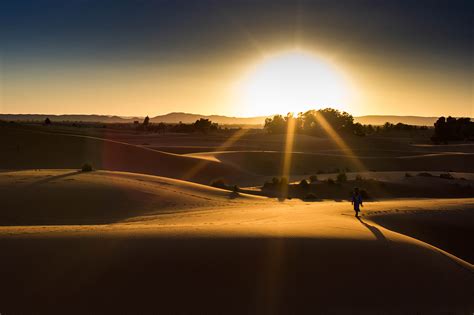 Photo of the Moment: A Brilliant Sunset in the Sahara, Morocco ...