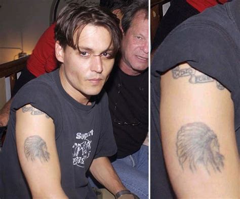 In 1989, Johnny Depp underwent the needle to get "Winona Forever ...