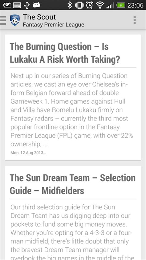 Fantasy Premier League APK for Android - Download