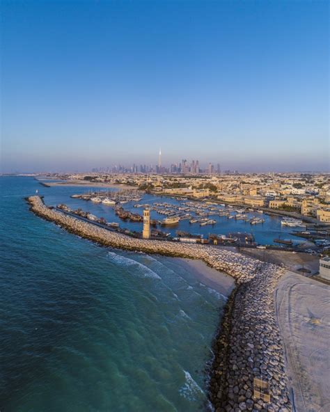 Dubai city skyline - Drone Photography