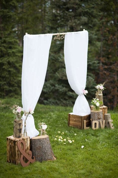 Simple Rustic Outdoor Wedding Ideas - Outdoor Lighting Ideas