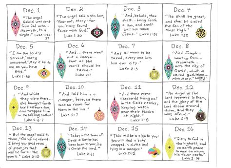 Bible Verse Advent Cards - FREE PRINTABLES! - Happy Home Fairy