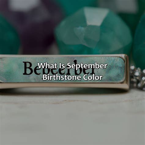 What Is September Birthstone Color - colorscombo.com