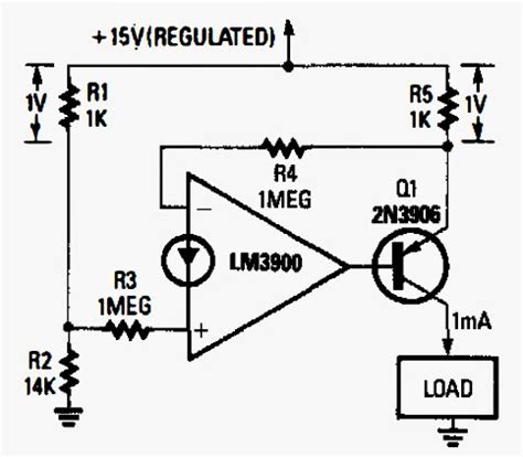 Constant Current Regulator Circuit Diagram - Electronic Repairing