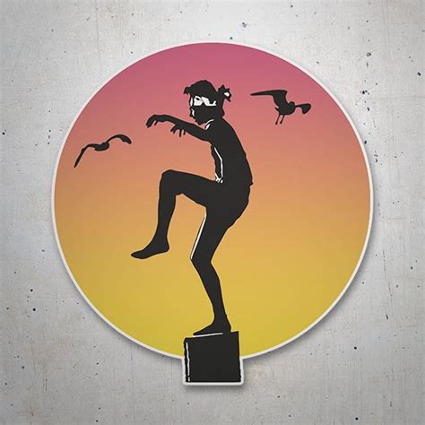 Sticker Karate Kid, kick of the | MuralDecal.com