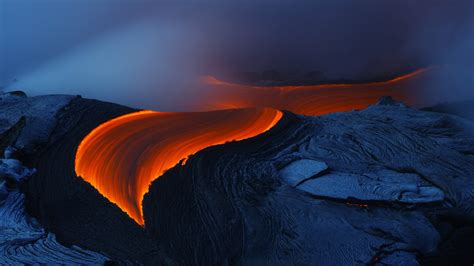 Download Lava Nature Volcano HD Wallpaper