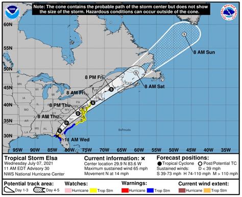 Tropical Storm Elsa is headed for NC: Here's how to learn if you live ...