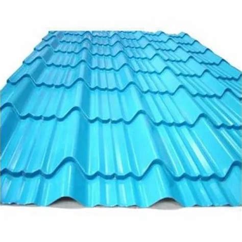 Blue Polycarbonate Corrugated Roofing Sheet at Rs 100/square feet in Chennai | ID: 13878106433