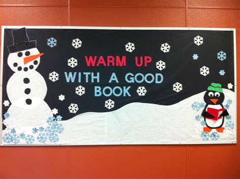 Winter Library Bulletin Board Ideas