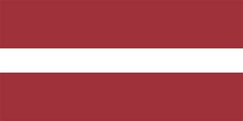 The official flag of the Latvia