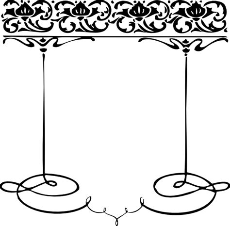 Paisley Border Clip Art at Clker.com - vector clip art online, royalty free & public domain