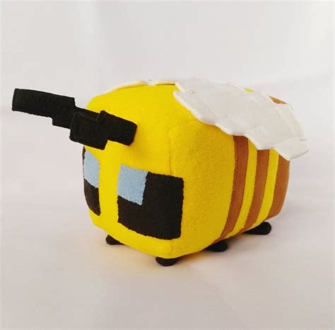 Minecraft Bee plush Minecraft gifts Game Bee Plush Toy Video | Etsy