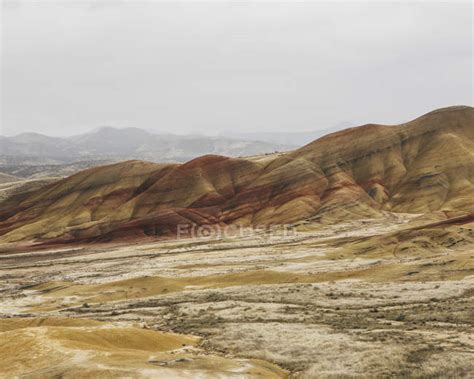 John Day Fossil Beds — painted hills, Physical Geography - Stock Photo | #142438061