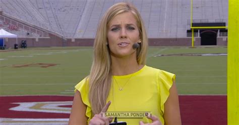 ESPN's Sam Ponder has terrific response for sexist GameDay sign ...