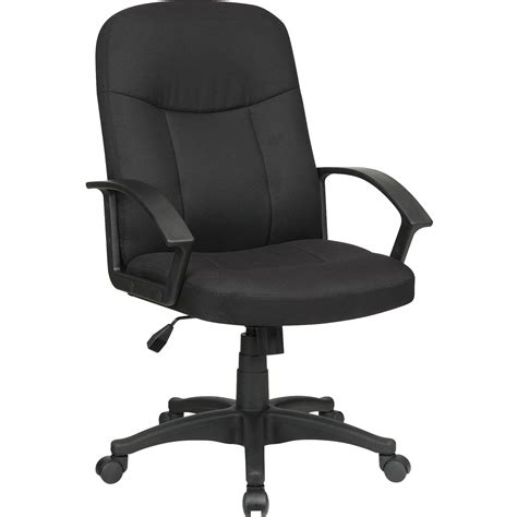 LLR 84552 | Lorell Executive Upholstered Mid-Back Chair - Lorell Furniture