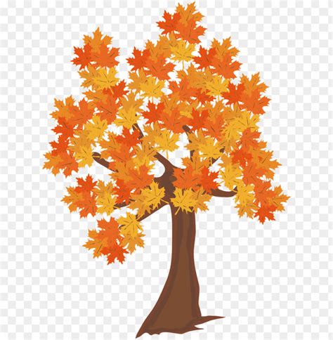 fall leaves falling from a tree png real trees - clipart autumn tree ...