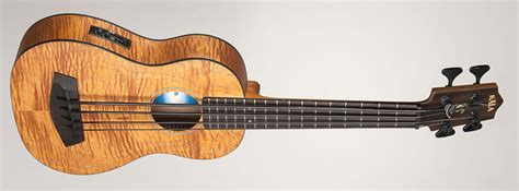 Kala Exotic Mahogany UBASS-EM-FS U-Bass Ukulele – House of Musical Traditions