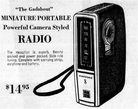 Vintage Newspaper Advertising For The Panasonic Gadabout T… | Flickr