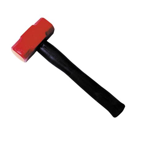 COPPER HAMMER 1.8KG (4LB) SANDO RUBBER HANDLE 300mm