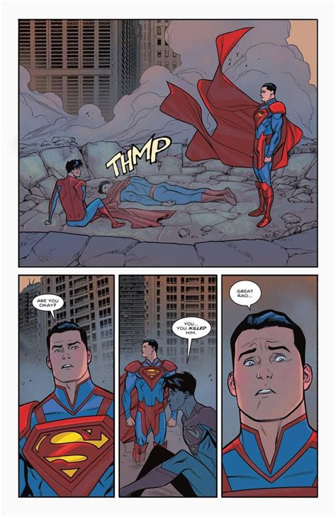 Injustice Superman sees prime earth Superman’s son Jon Kent. : r/superman