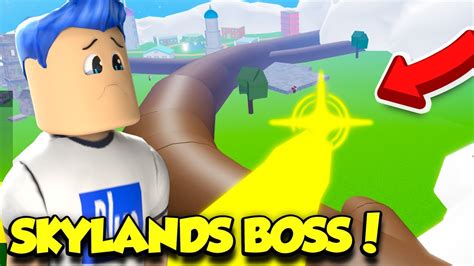 Traveling To The UPPER SKYLANDS And DEFEATING WYSPER BOSS In Roblox ...