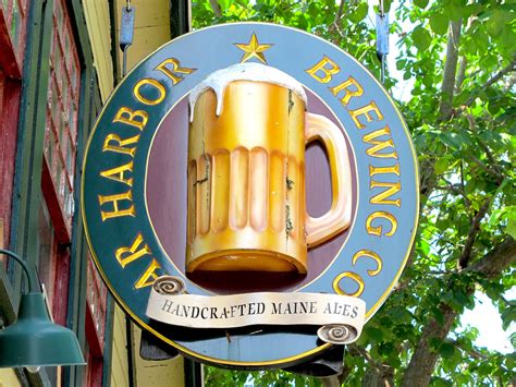 Bar Harbor Brewing Company Sign Free Stock Photo - Public Domain Pictures