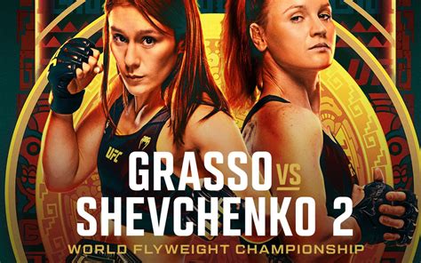 Why is UFC Fight Night: Grasso vs. Shevchenko 2 being called Noche UFC ...