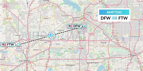 AMF7242 Flight Status Ameriflight: Dallas to Fort Worth