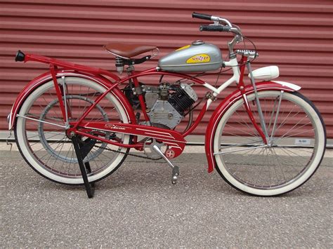 1948 Schwinn based Whizzer | Powered bicycle, Motorized bicycle, Bicycle