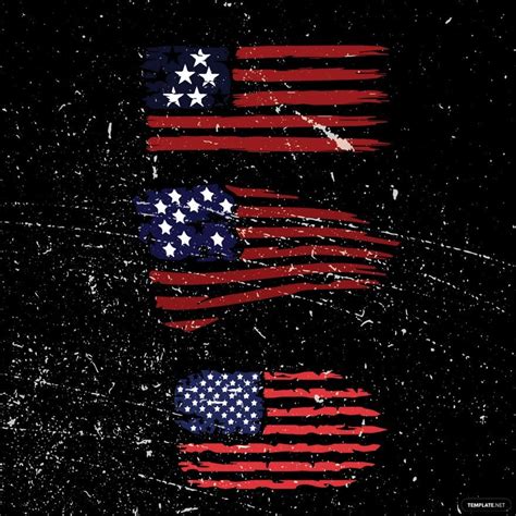 Tattered American Flag Vector in Illustrator, SVG, JPG, EPS, PNG - Download | Template.net