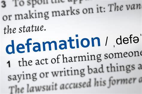 Defamation Guide: Definition & Lawsuit Characteristics