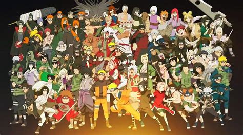 Naruto Shippuden All Characters Wallpapers - Top Free Naruto Shippuden All Characters ...