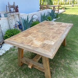 Rustic Dining Table Reclaimed Wood, Rustic Farmhouse Dining Table ...