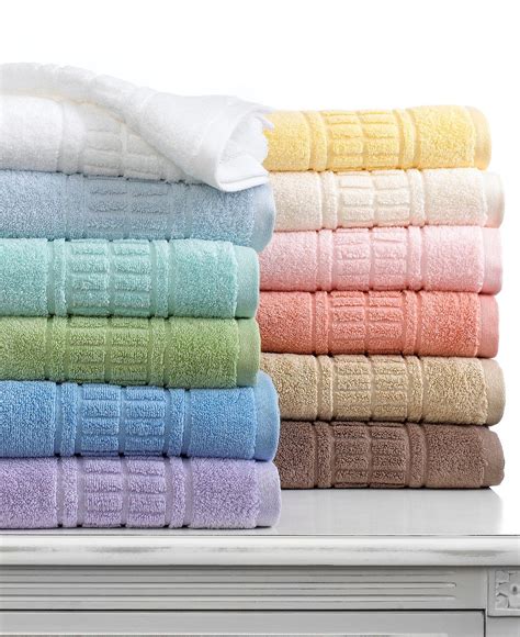 Martha Stewart Collection Bath Towels, Plush Collection | Plush bath ...