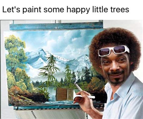 Bob Ross Happy Trees Meme