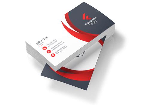 Black Edge Business Cards - Print With Design