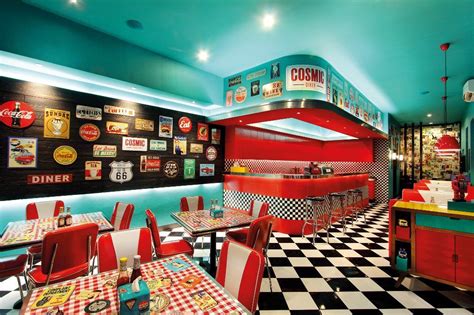 Cosmic Diner: 60's New York City on Sunset Road - NOW! Bali 1950 Diner, Vintage Diner, Le Diner ...
