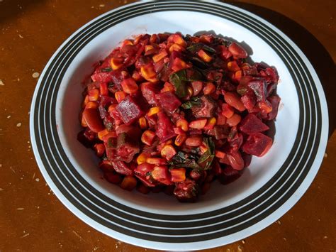 Sufferin Succotash: Vegetarian Beet Succotash Recipe - Dinner By Dennis