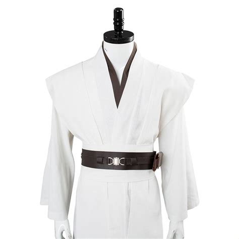 Star Wars Jedi Knight Cosplay Costume White Version No Cloak