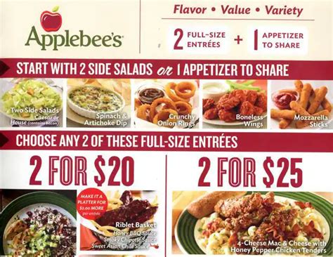 Menu at Applebee's pub & bar, Aurora, E Iliff Ave