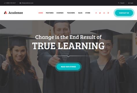 Academee - Education Center & Training Courses WP Theme - ThemeREX