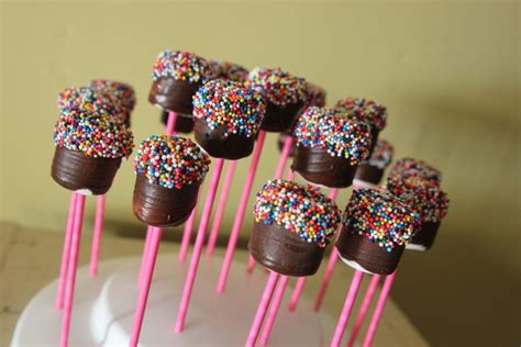 Chocolate Dipped Marshmallow Pops - CATHIE FILIAN's Handmade Happy Hour ...