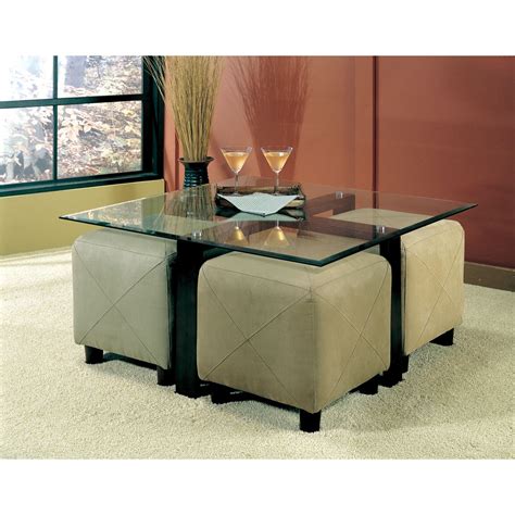 Square Glass Coffee Table - Foter